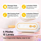 Portable Hands-Free Electric Breast Pump, Low Noise, 4 Modes, 15 Levels, Double Breast Milk Pump