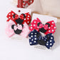 2-Piece Polka Dot Bow Hair Clips  Adorable Toddler Hairpins & Baby Boutique Accessories
