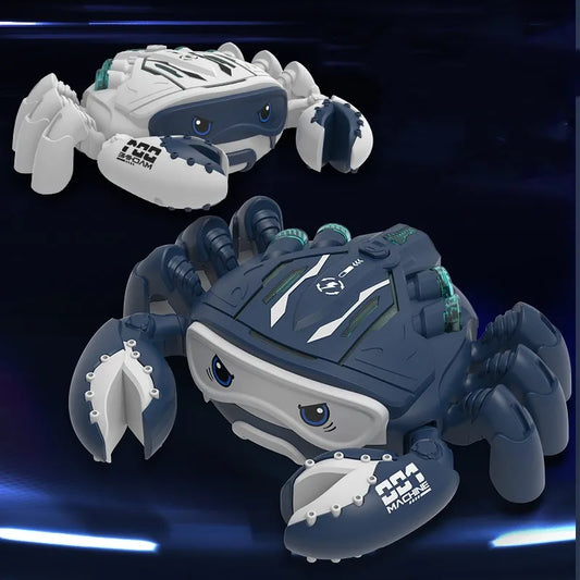Electric Spray Crawling Crab – Interactive Obstacle-Avoiding Toy for Kids