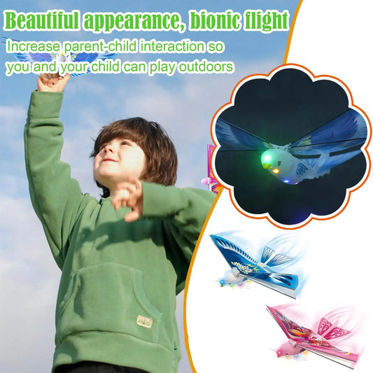 LED Flying Bird Toy – Light-Up Hovering Outdoor Toy for Kids