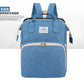 Dual-Use Folding Mummy Bag – Large Capacity Maternal & Infant Backpack
