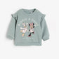 Minnie Girls 2-Piece Full Print Sweatshirt & Pants Set