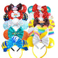 Sparkly Sequin Bow Ear Headband – Cute Cosplay & Party Hair Accessory