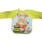 Yellow EVA Waterproof Long-Sleeve Baby Bib