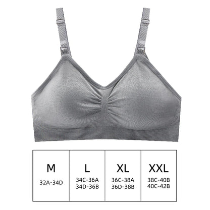 Hands-Free Pumping & Nursing Bra – All-Day Maternity Comfort