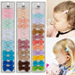 12-Piece Baby & Kids Grosgrain Ribbon Bow Hair Clips