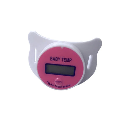 Digital Baby Pacifier Thermometer – LCD Display, Oral Temperature Monitor with Alarm