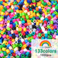 5mm Iron Beads Set – 1000PCS, 133 Colors DIY Pixel Art & Puzzle Toy for Kids