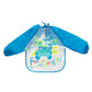Yellow EVA Waterproof Long-Sleeve Baby Bib