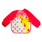 Yellow EVA Waterproof Long-Sleeve Baby Bib