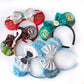 Sparkly Sequin Bow Ear Headband – Cute Cosplay & Party Hair Accessory
