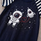 Summer Baby Bodysuit – Cute Navigator Print Cotton Short Sleeve Onesie