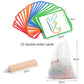 Wooden Sticks & Rings Puzzle – Montessori Educational Toy for Kids 3+