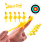 10/30PCS Flying Turkey Slingshot – Elastic Finger Catapult Decompression Toy & Piñata Filler