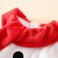 Christmas Snowman Baby Jumpsuit – Flannel Long Sleeve Outfit (0-18M)