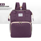 Dual-Use Folding Mummy Bag – Large Capacity Maternal & Infant Backpack
