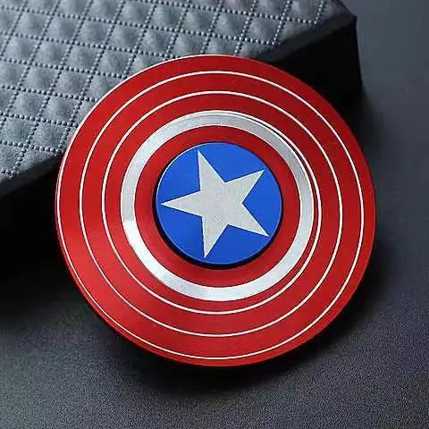 Metal Superhero Fidget Spinner – Fast Bearing Aluminum Alloy Stress Relief Toy