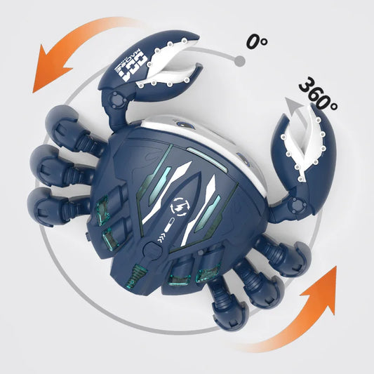 Electric Spray Crawling Crab – Interactive Obstacle-Avoiding Toy for Kids