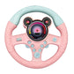 Kids' Steering Wheel Toy – Montessori Electric Musical Light-Up Copilot Toy