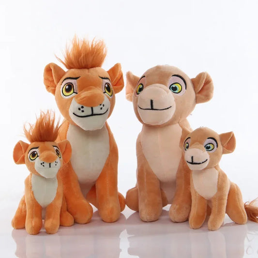 Lion Cub Plush – Soft Stuffed Cartoon Animal Toy for Kids