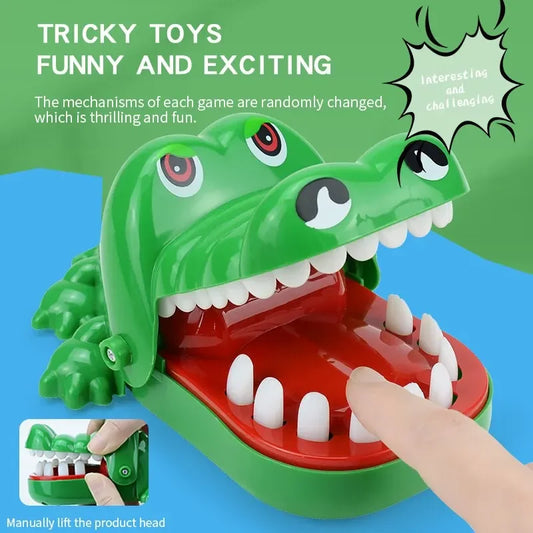 Crocodile Bite Game – Fun Reaction & Lucky Challenge Toy for Kids