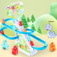 Electric Duck Race Track – LED Musical Climbing & Sliding Toy for Kids