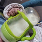Silicone Baby Bottle Handle – Heat-Resistant Grip for Wide-Mouth Bottles