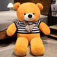 Bow Bear Plush – Soft Stuffed Teddy in Sweater Gift
