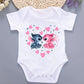 Kawaii Print Summer Baby Bodysuit – 100% Cotton One-Piece Jumpsuit