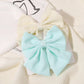 2pcs Cheer Bow Hair Clips - Grosgrain Ribbon, Delicate Bowknot for Kids