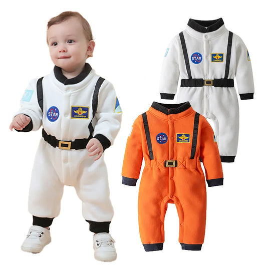 Baby Astronaut Costume – Space Suit Romper for Halloween & Parties (1-3Y)