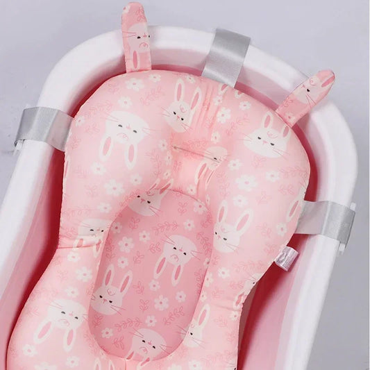 Non-Slip Baby Bath Cushion – Soft & Supportive Newborn Bathtub Mat