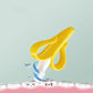 Banana-Shaped Baby Teether – Silicone Training Toothbrush, BPA-Free Chew Ring for Teething Relief