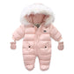 Winter Baby Jumpsuit – Warm Hooded Velvet Snowsuit