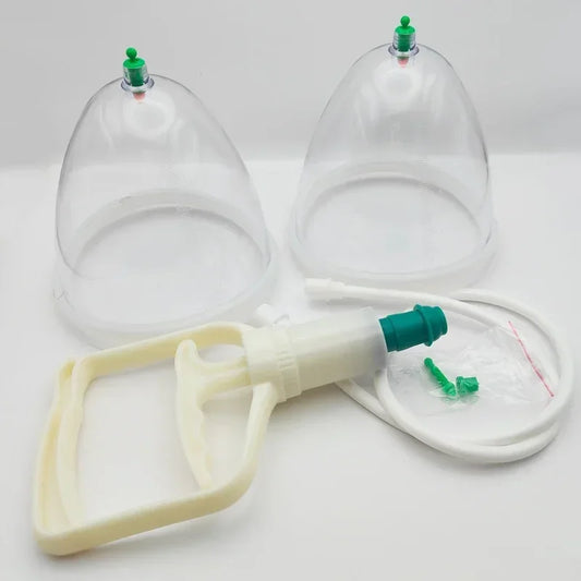 Double Suction Cupping Breast and Buttocks Pump for Lifting and Enhancement