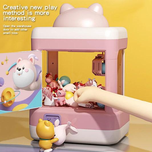 Mini Claw Machine – Music & Light Toy for Kids' Gifts