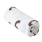 Cotton Muslin Baby Swaddle Blanket – Solid & Floral Print, Soft Newborn Crinkle Fabric, Stroller Cover