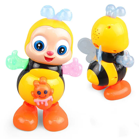 Dancing Bee Toy – Musical Light-Up Interactive Learning Toy for Kids