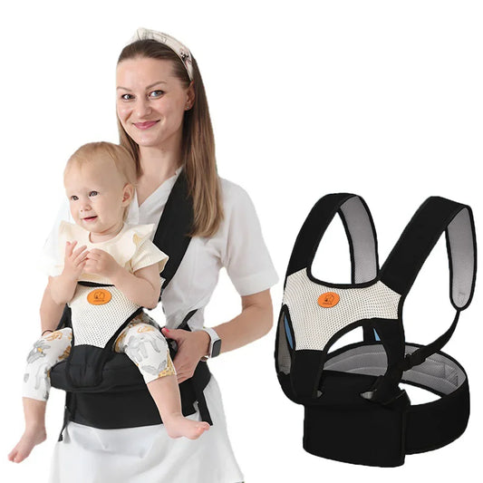 Ergonomic Baby Carrier Waist Stool – Hipseat Sling for Infants (3-36M)