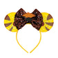 Sparkly Sequin Bow Ear Headband – Cute Cosplay & Party Hair Accessory