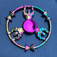 Rainbow Metal Fidget Spinner – High-Speed Stress Relief Toy