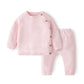 Spring Cotton Baby Clothes Set – Unisex Knitted Sweater & Pants Ensemble