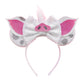 Sparkly Sequin Bow Ear Headband – Cute Cosplay & Party Hair Accessory