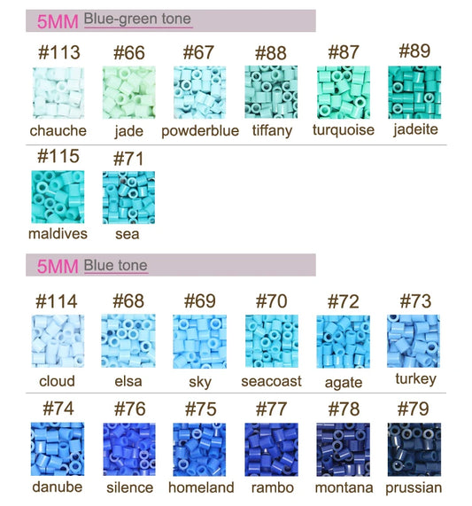 5mm Iron Beads Set – 1000PCS, 133 Colors DIY Pixel Art & Puzzle Toy for Kids
