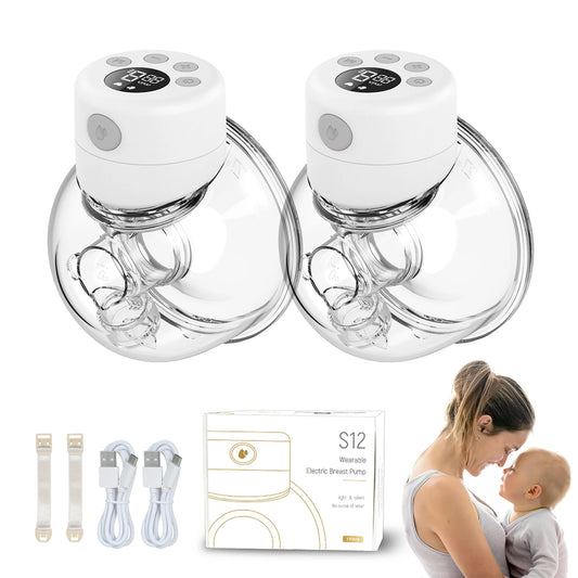 Wearable Hands-Free Electric Breast Pump | Portable & UV Disinfectable