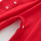 Full Moon Baby Outfit – Red Newborn Romper for 1-Year-Old Princess
