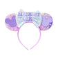 Sparkly Sequin Bow Ear Headband – Cute Cosplay & Party Hair Accessory