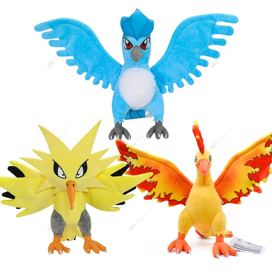 Legendary Bird Plush Set – Soft Stuffed Anime-Inspired Collectible Toys