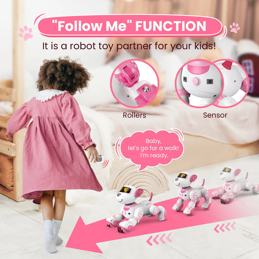 RC Robot Dog – Programmable Interactive Singing & Dancing Pet Toy