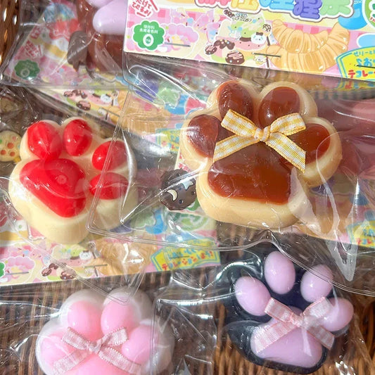 Cat Paw Mochi Squishy – Soft Silicone Stress Relief Toy